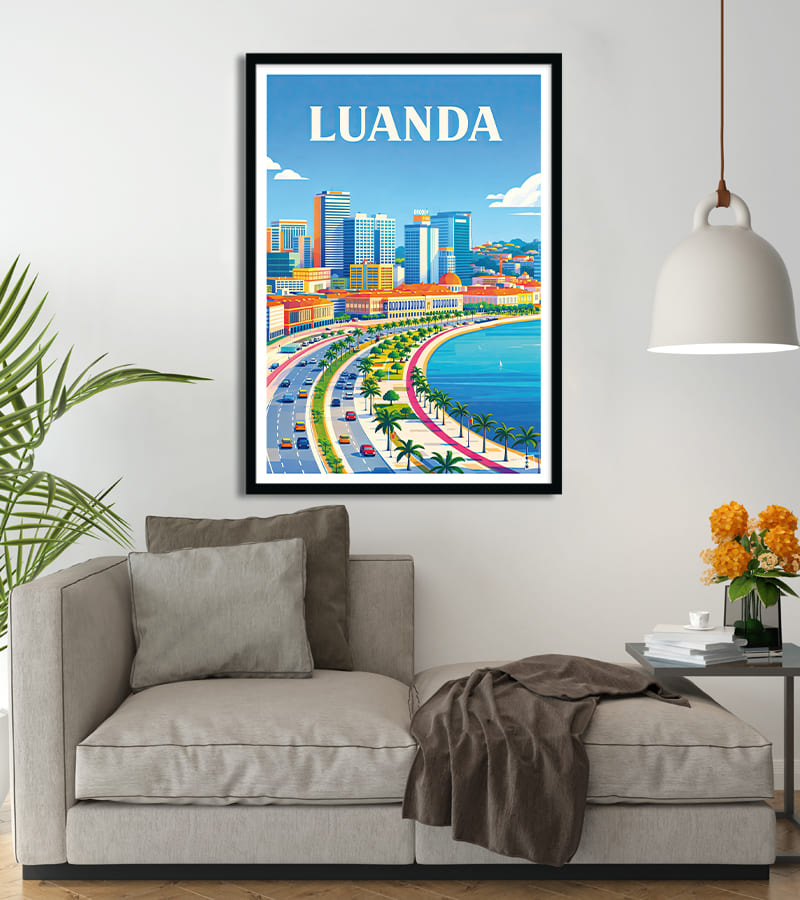 Affiche Luanda