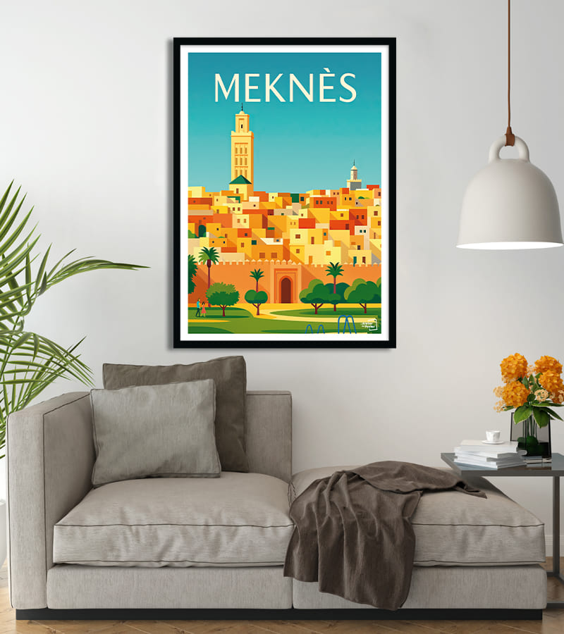 Affiche Meknès