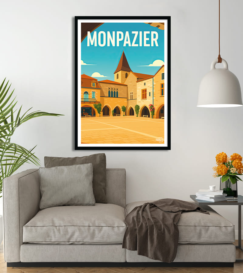 poster Monpazier
