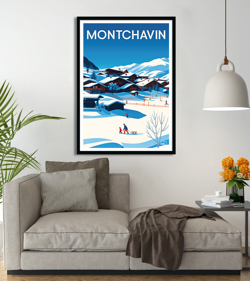 poster Montchavin