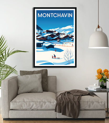 poster Montchavin