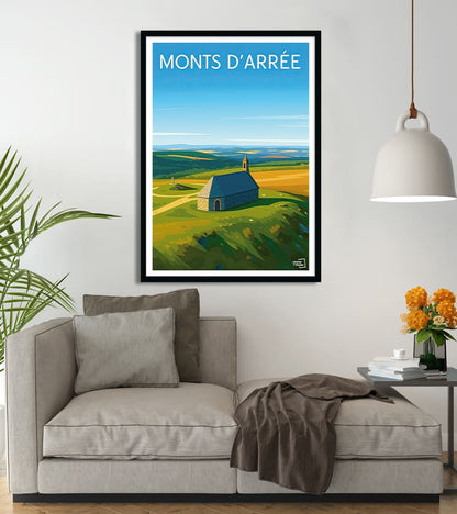 poster Monts d Arrée