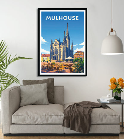 poster Cathédrale de Mulhouse