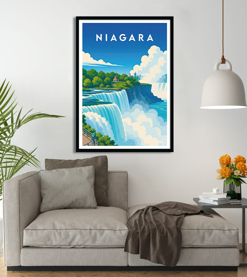 Affiche Chûtes du Niagara