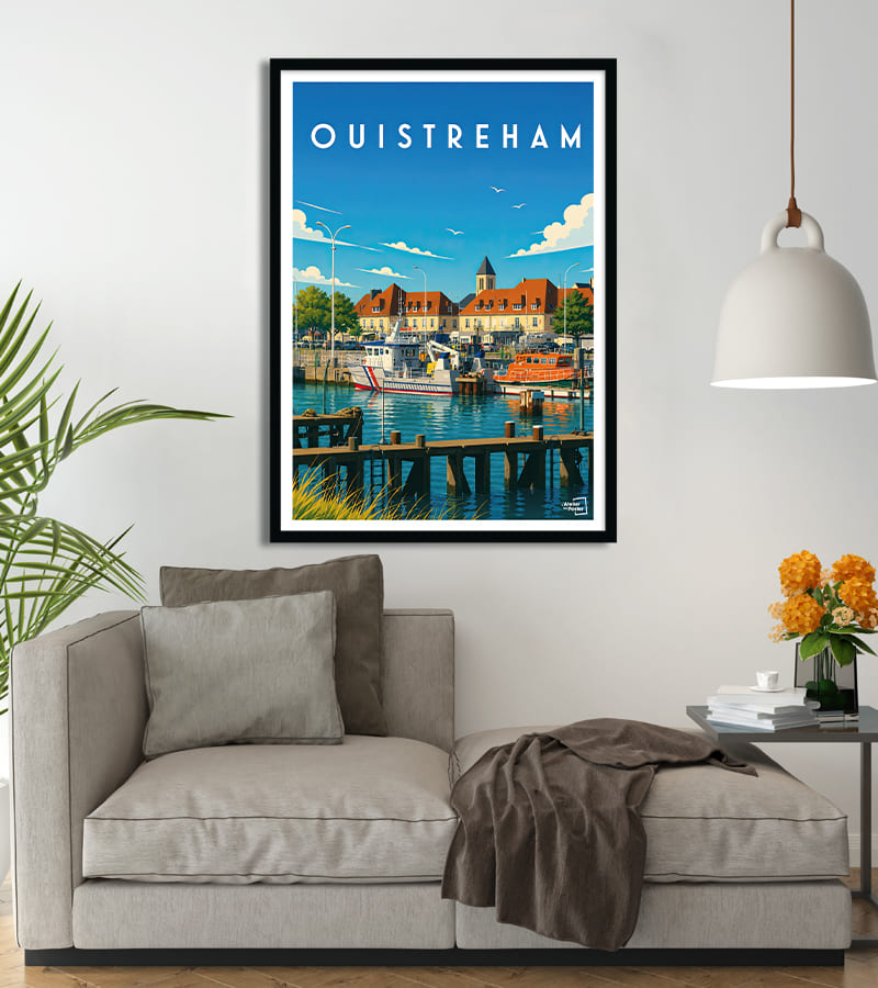 poster ville d Ouistreham