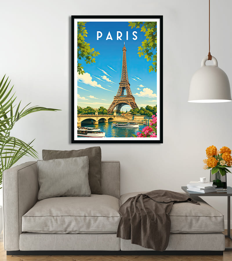 Affiche Capitale Paris