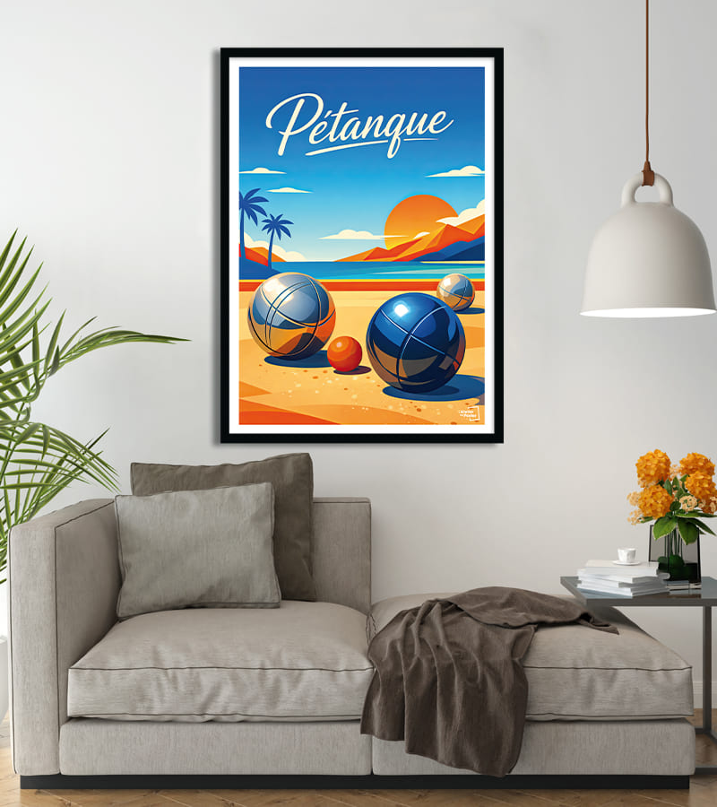 poster Pétanque