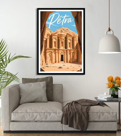 poster Petra - Jordanie