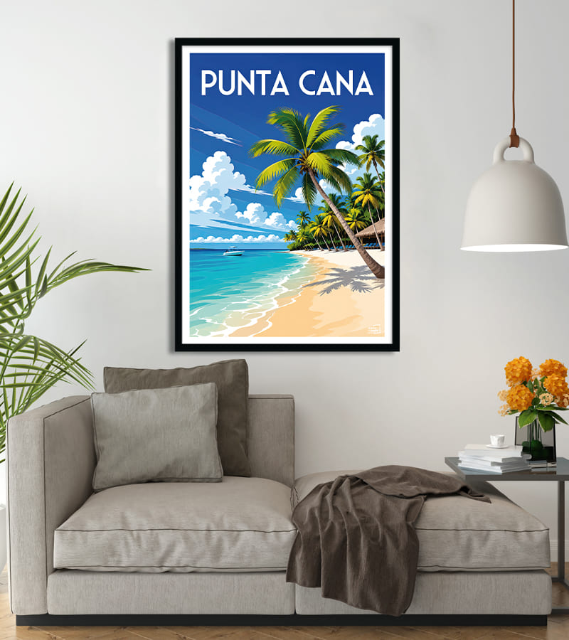 Affiche Punta Cana plage