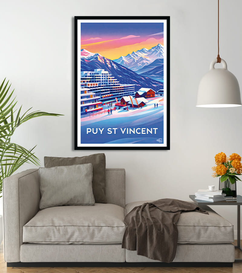 poster Puy Saint Vincent