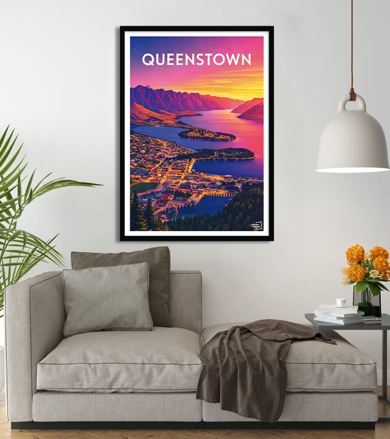 Affiche Queenstown