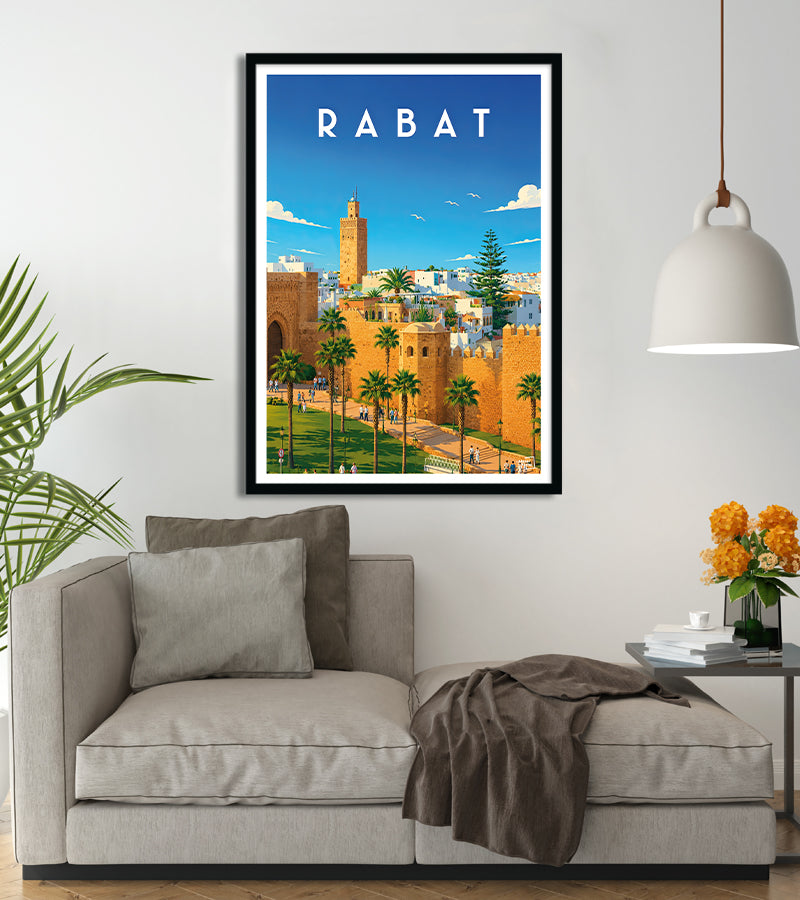 poster Rabat vintage