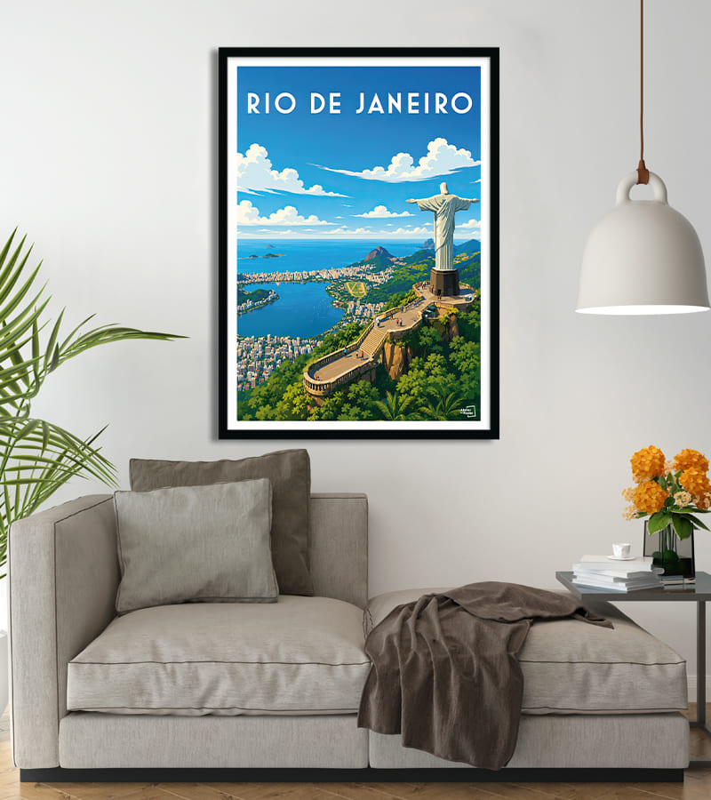 poster Rio de Janeiro vintage