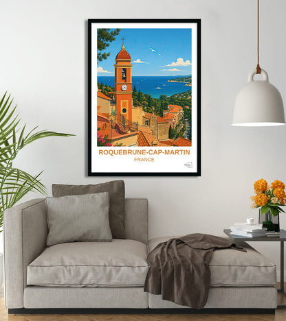 poster Roquebrune Cap Martin
