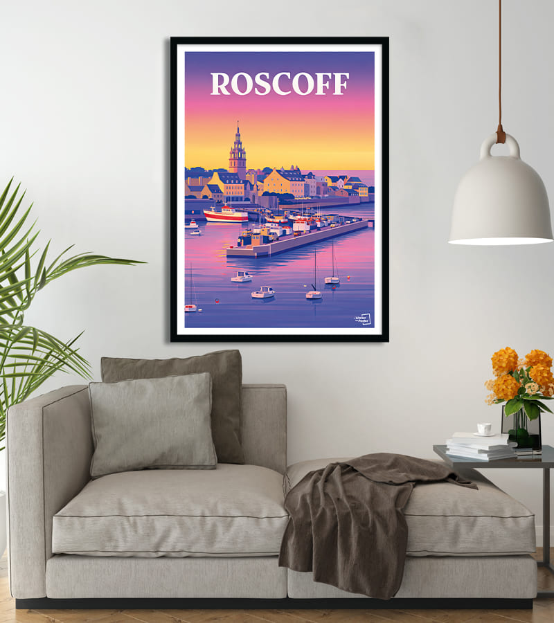 Affiche Roscoff