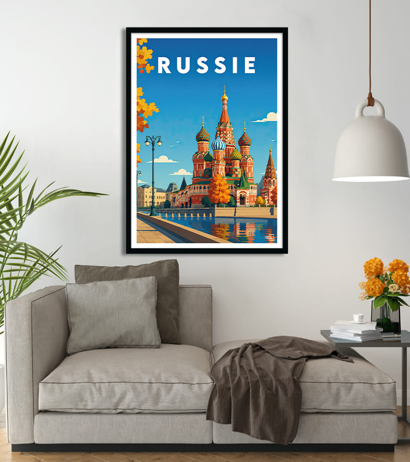 poster Russie Vintage