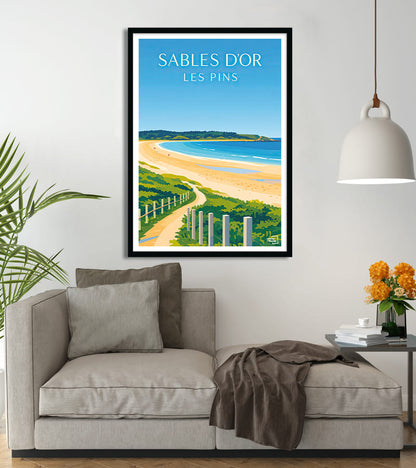 poster Sables d Or les pins