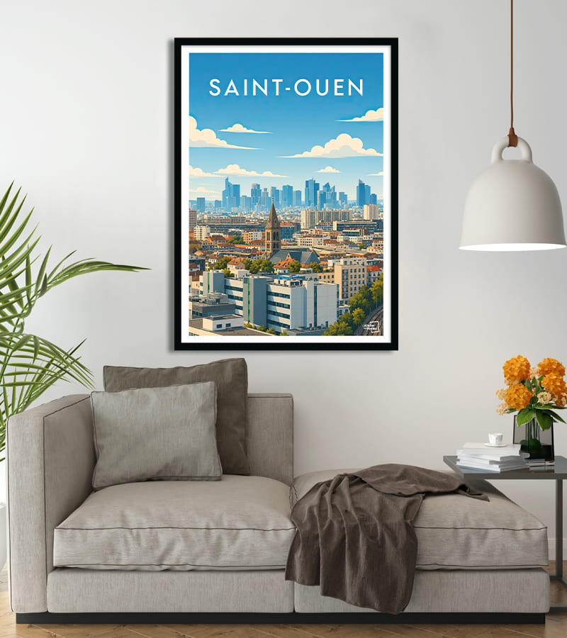 poster Saint Ouen sur Seine