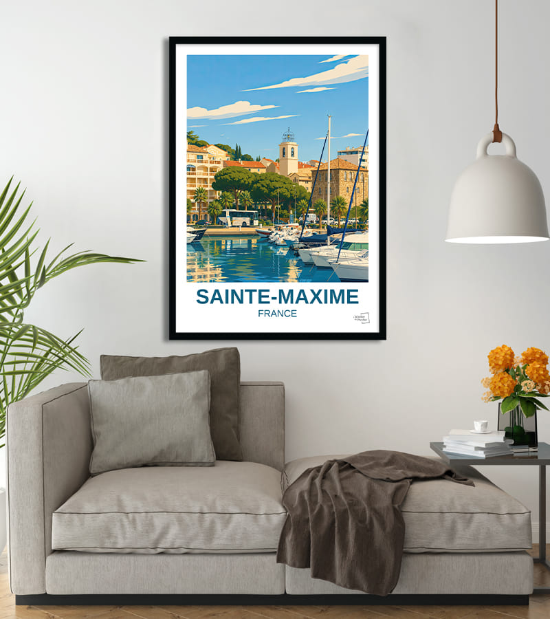 poster Sainte Maxime