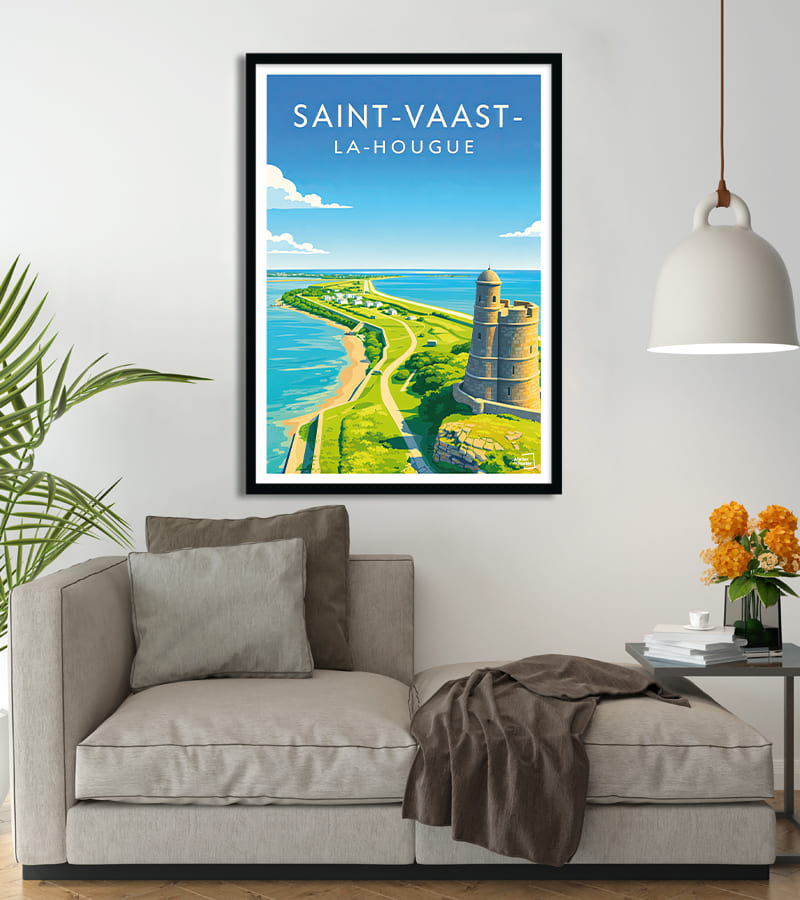 poster Saint Vaast la Hougue
