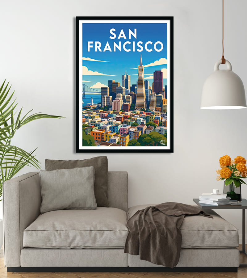 poster San Francisco Vintage