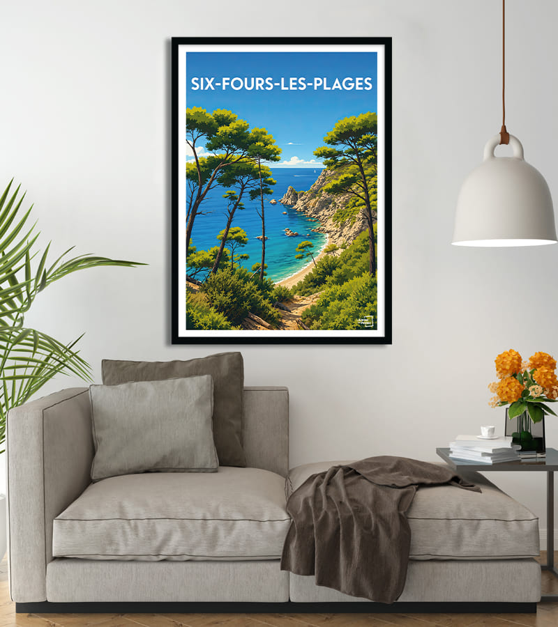 poster Six Fours les plages
