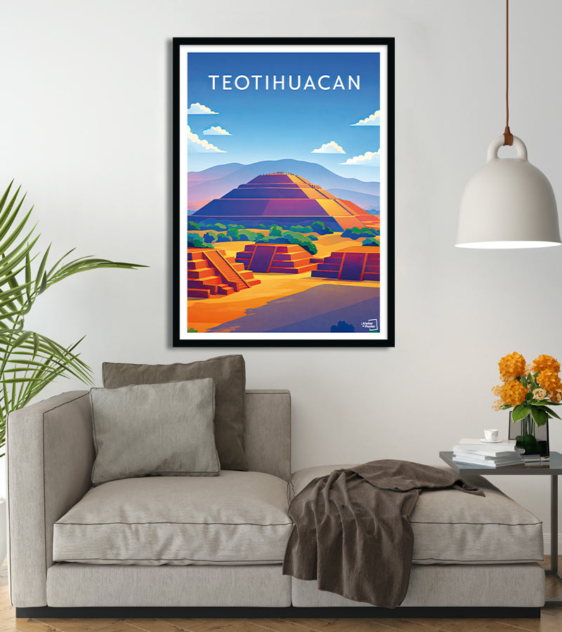 Affiche Teotihuacan