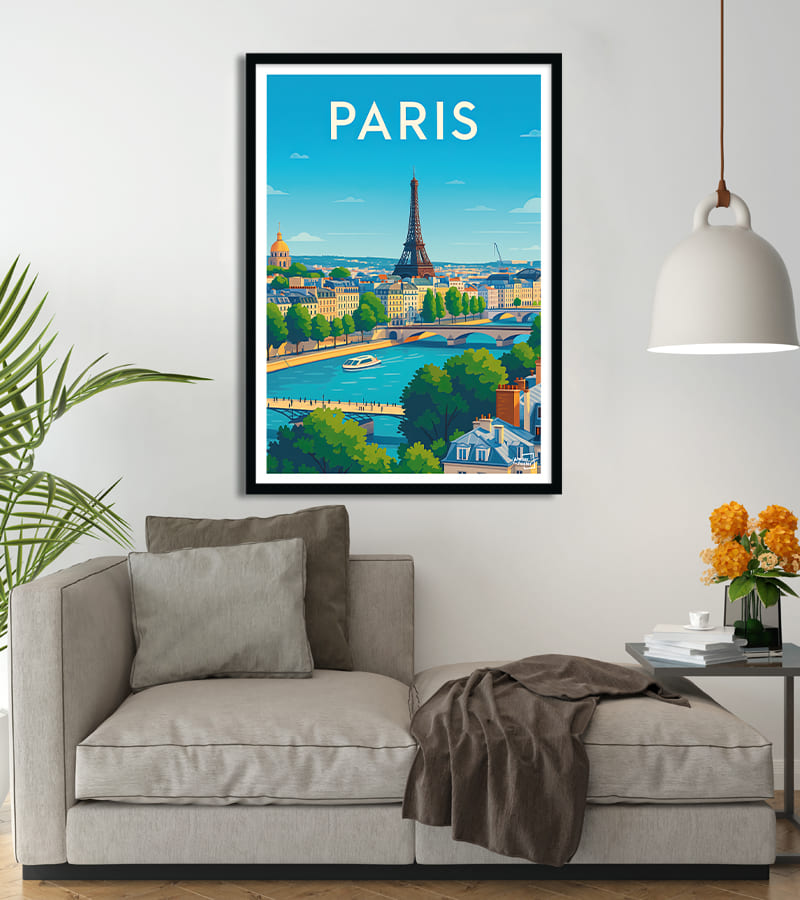 poster Toit de Paris