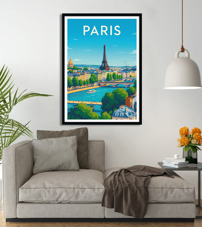 poster Toit de Paris