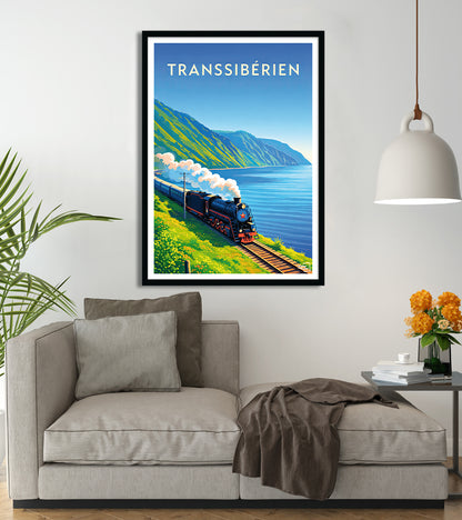 Affiche Transsibérien