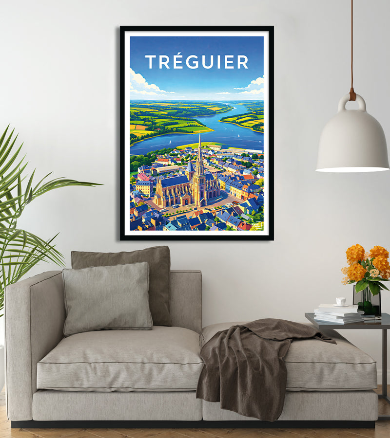 Affiche Tréguier