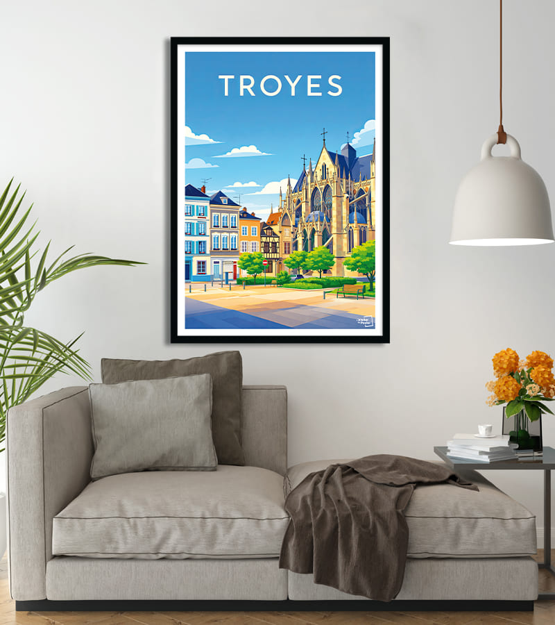 Affiche Troyes