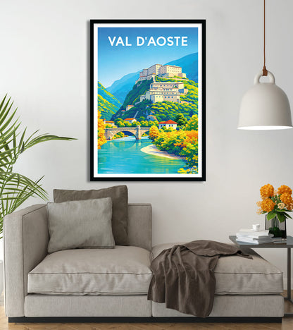 Affiche Val d Aoste