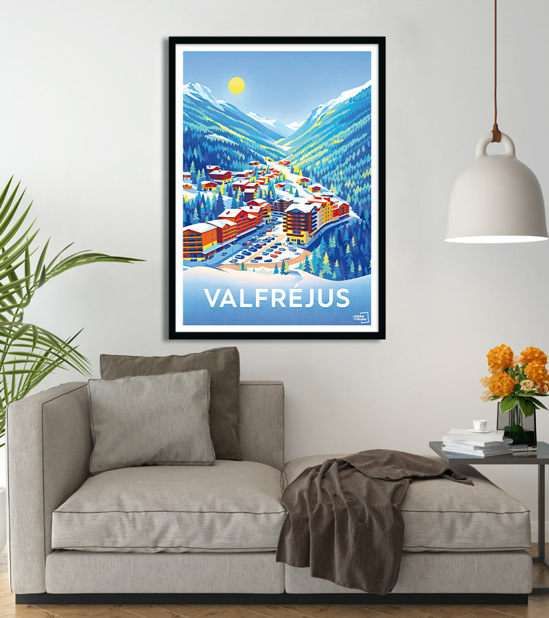 Affiche Valfréjus