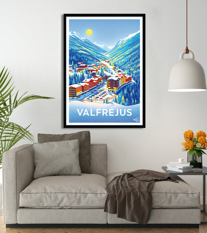 Affiche Valfréjus
