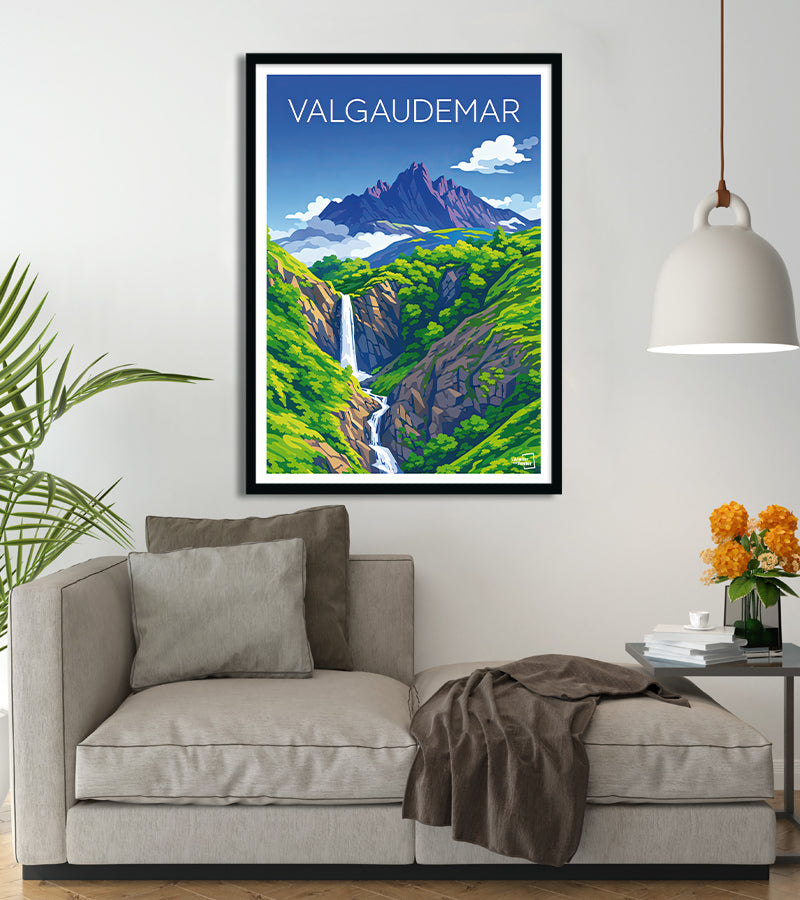 poster Valgaudemar vintage