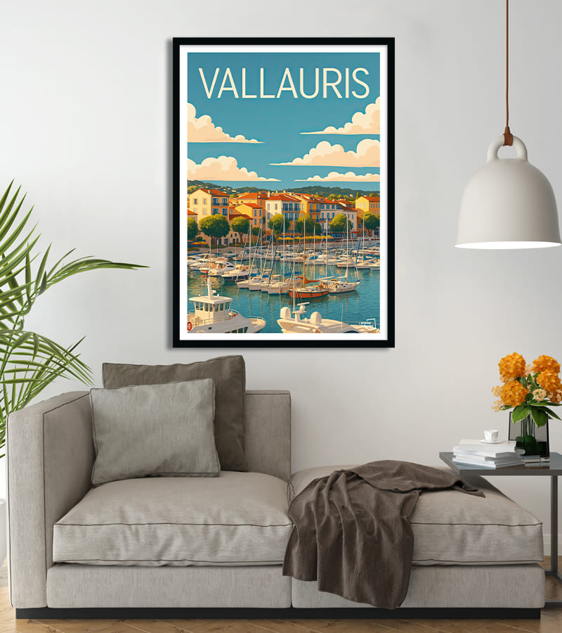 poster Vallauris