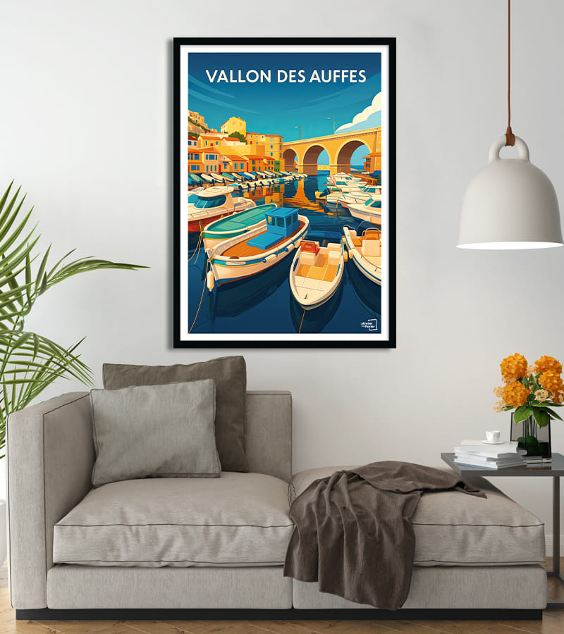 poster Vallon des Auffes