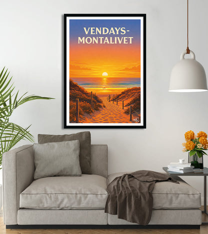 Affiche Vendays-Montalivet
