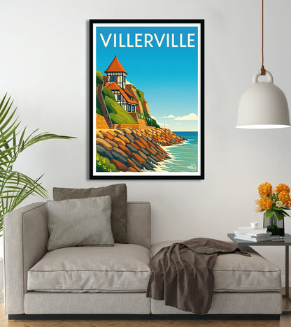 poster Villerville
