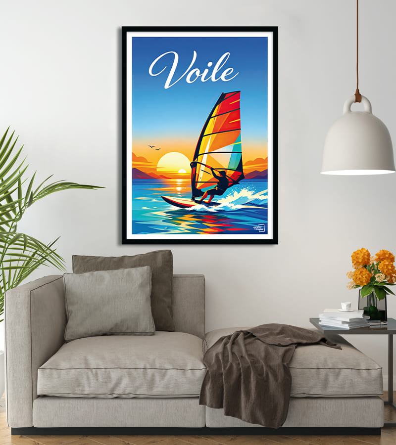Affiche Voile