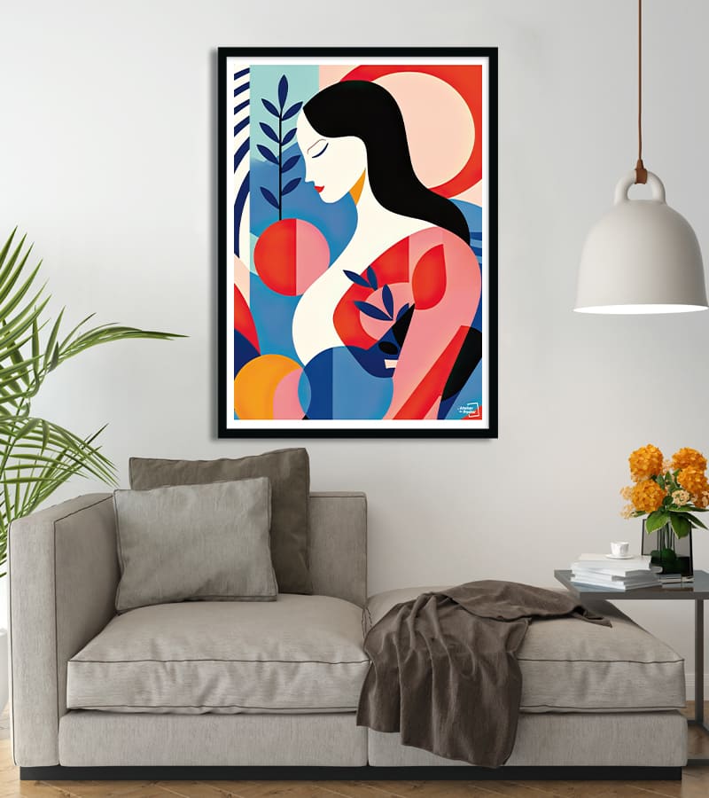 Affiche bohème minimaliste #43