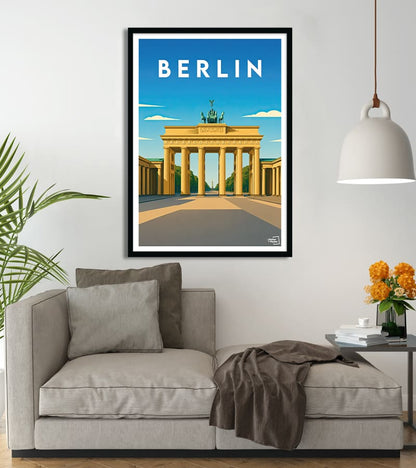 Affiche Berlin vintage
