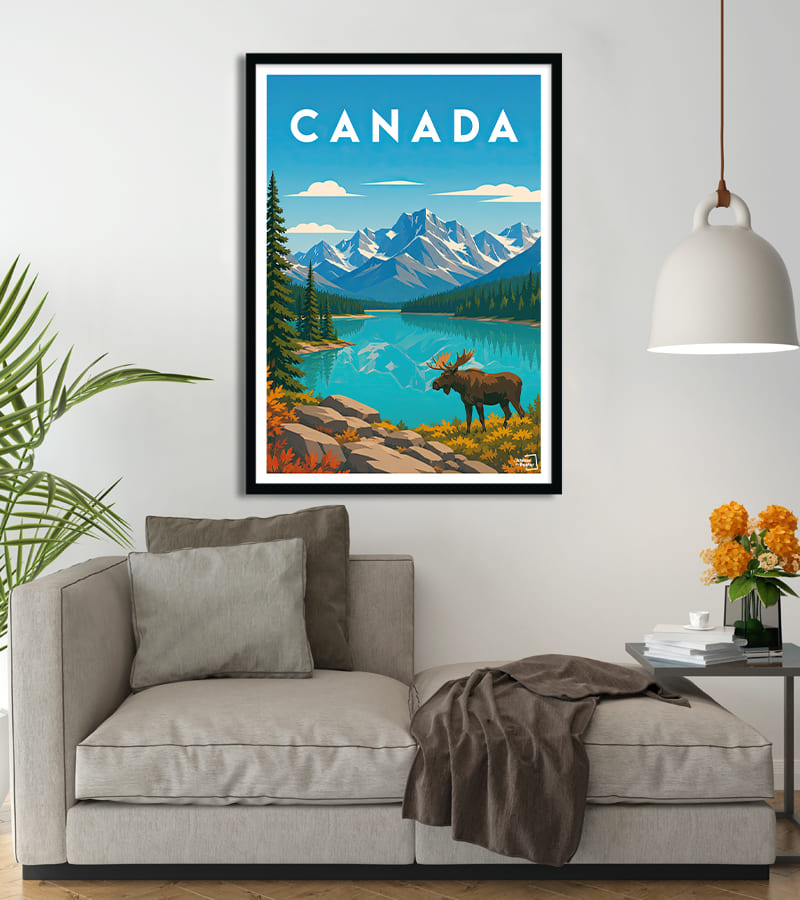poster Canada vintage