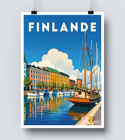 Affiche Finlande