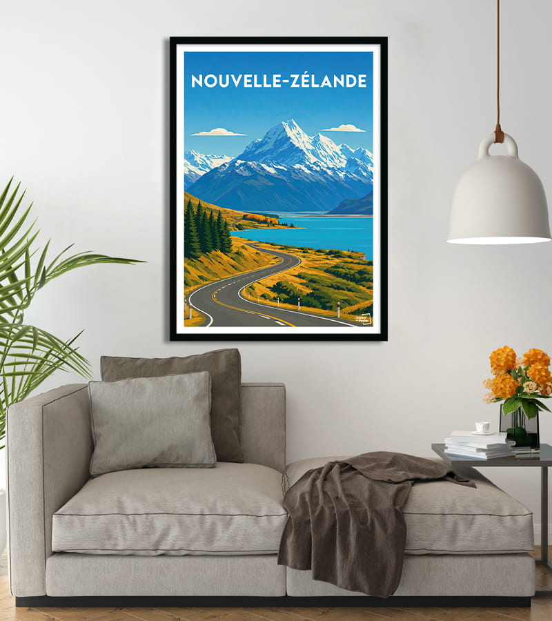 poster Nouvelle Zélande